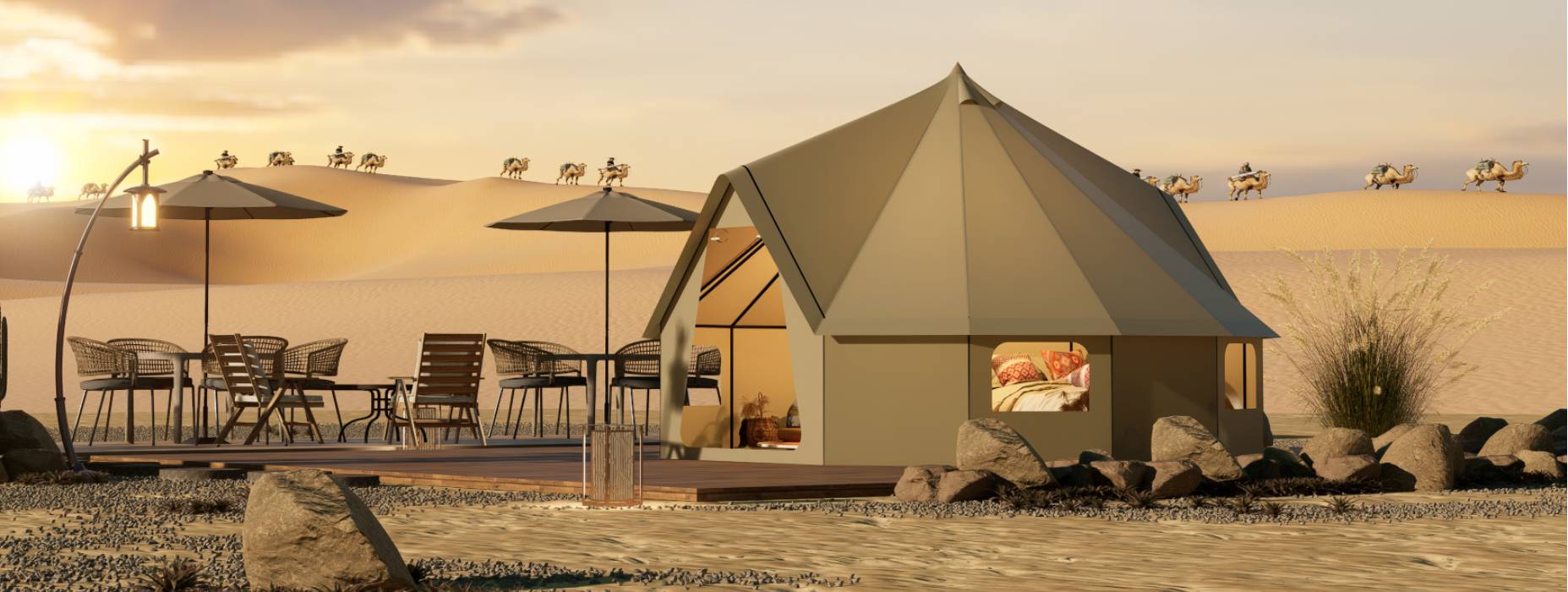 市中区露营酒店帐篷产品